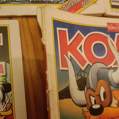 Komix pack of 5 used issues with bonus issue #154