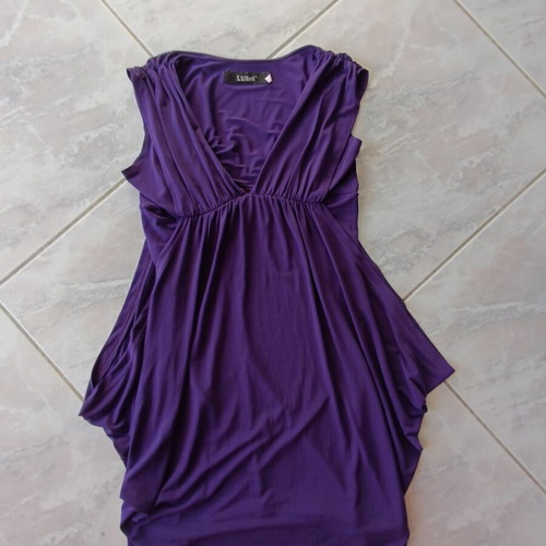 Lemon mini dress like new, purple, size Small