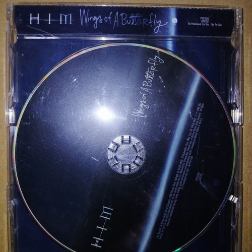 Him Wings of a Butterfly CD single used, rock