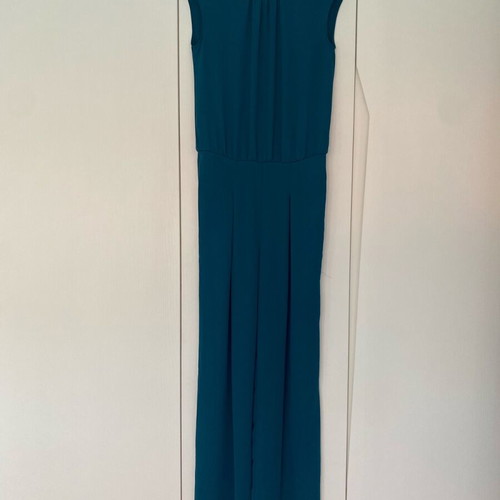 Zara jumpsuit size XS, petrol color, like new