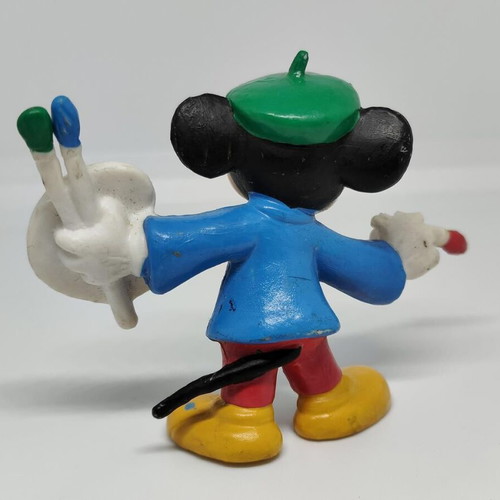Mickey Mouse collector figure hand-painted, like new