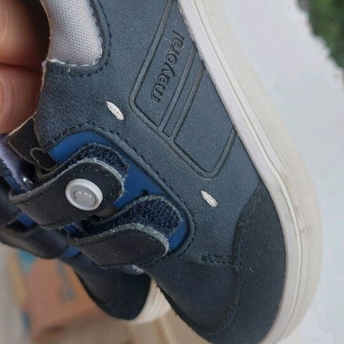 Mayoral baby shoes like new, size 21, blue