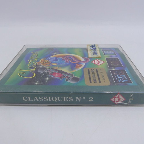 Classiques N2 Amstrad CPC Cassette used Greek software