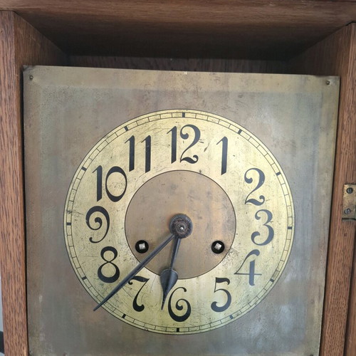 Wooden Radium wall clock used with vintage pendulum