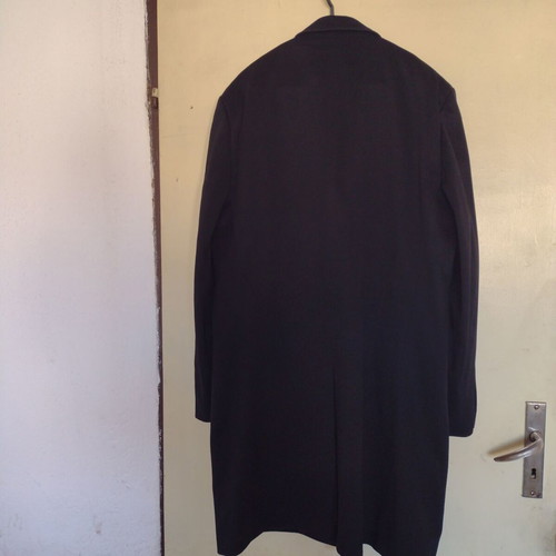 Loro Piana men's wool coat like new, dark blue, size 50