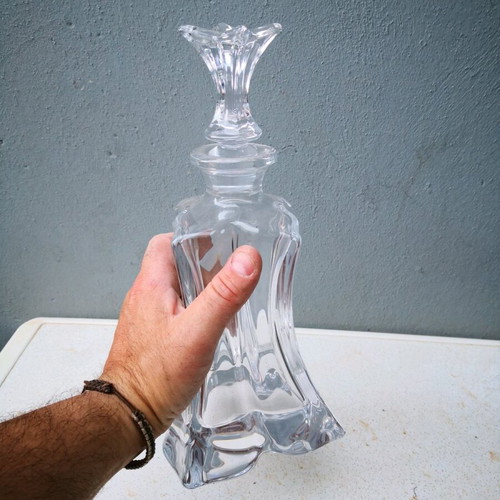 Bohemian crystal carafe like new