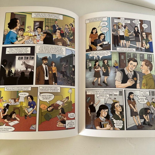 Anna Frank comic biography new