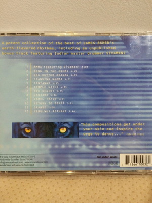 James Asher Shaman Drums CD used, electronic