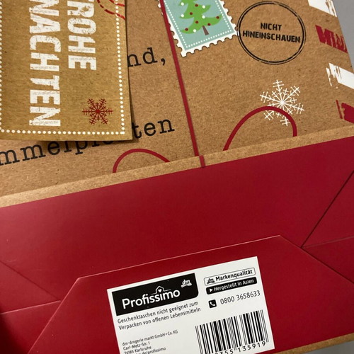Gift bag new from Austria, paper