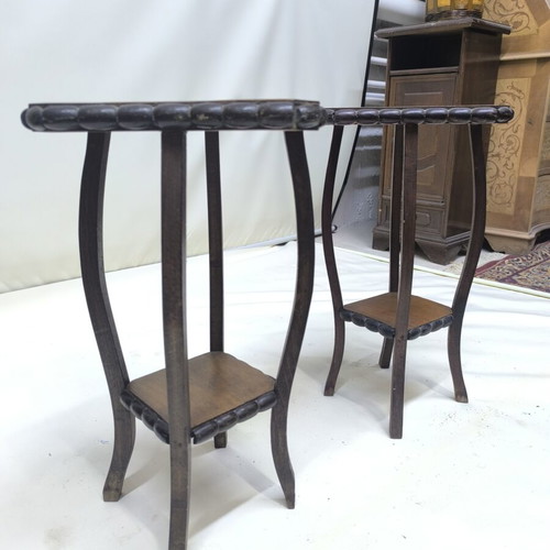 Vintage side tables used, set of 2