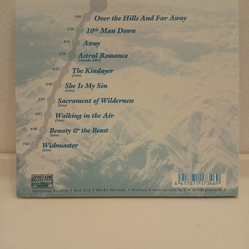 Nightwish Over the Hills and Far Away & Nemo CD pack used, metal