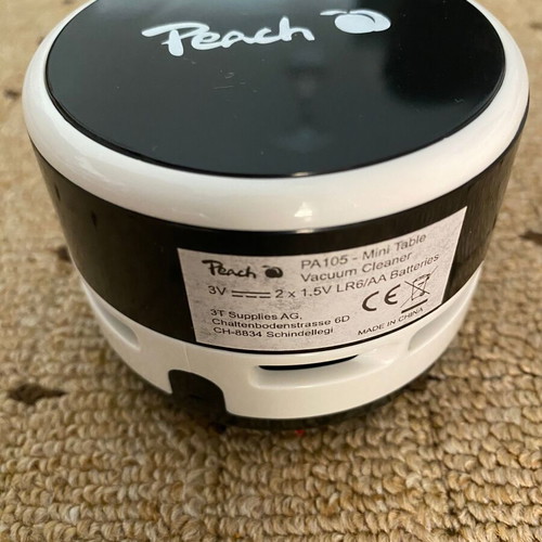 Mini Table Vacuum Cleaner PA105 new, battery powered