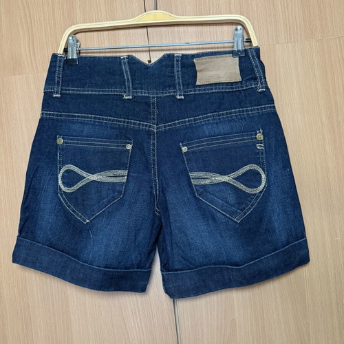 Denim shorts Stradivarius high-waisted, like new, size S