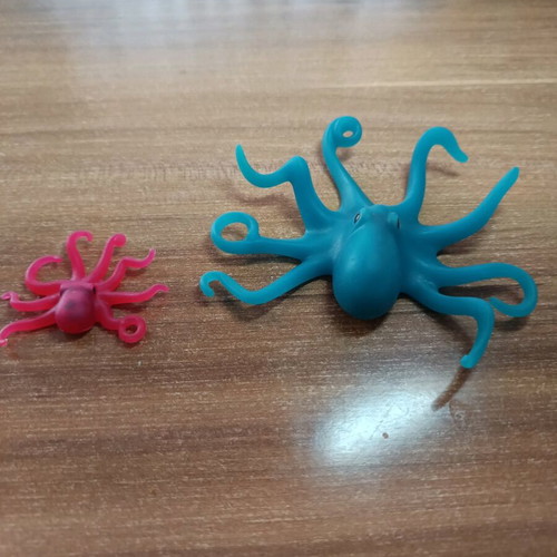 Playmobil 9066 octopus with baby like new