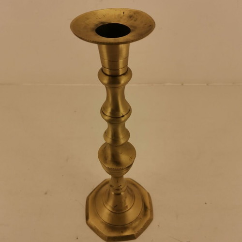 Brass candlestick from 1930s