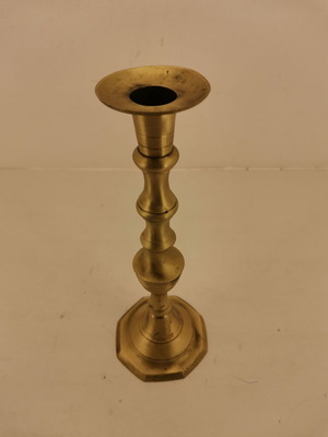 Brass candlestick from 1930s