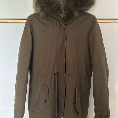 Women's jacket new in olive color size M