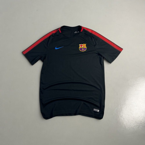 Nike FC Barcelona Vintage Y2K 2017-2018 Training T-shirt black red like new