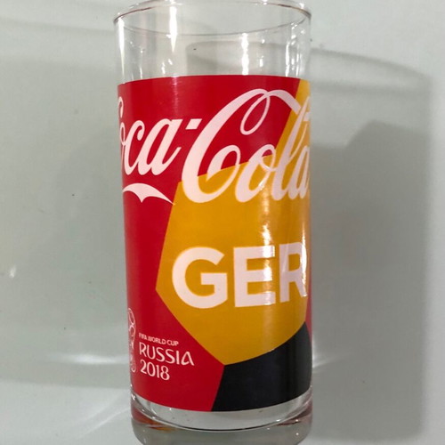 Collectible Coca Cola Fifa World Cup 2018 glass like new
