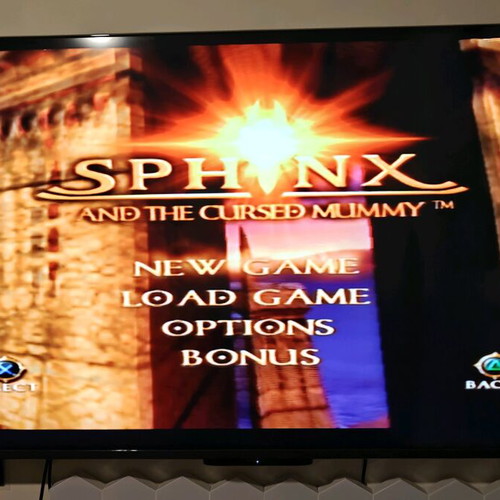 Sphinx and the Cursed Mummy PlayStation 2 game used, adventure