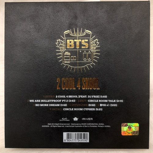 BTS 2 Cool 4 Skool Album like new with photocards and booklet