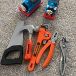 Toy set used, assorted pieces