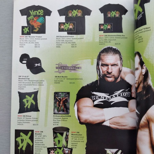WWE Magazine December 2006 used, Retro Pro-Wrestling Triple H Cover