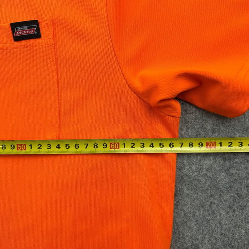 Dickies men's short sleeve T-shirt 2XL orange pocket streetwear