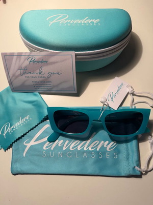 Pervedere sunglasses new, turquoise