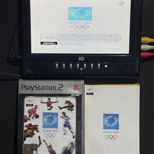 Athens 2004 PS2 game used for PlayStation 2