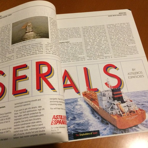 Seatrade Monthly Review October 1992 like new