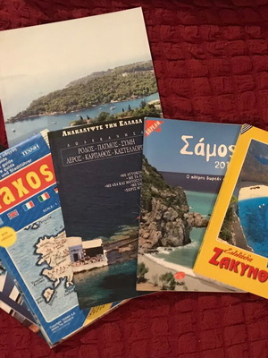 Tourist guides new, pack of 6, Greece