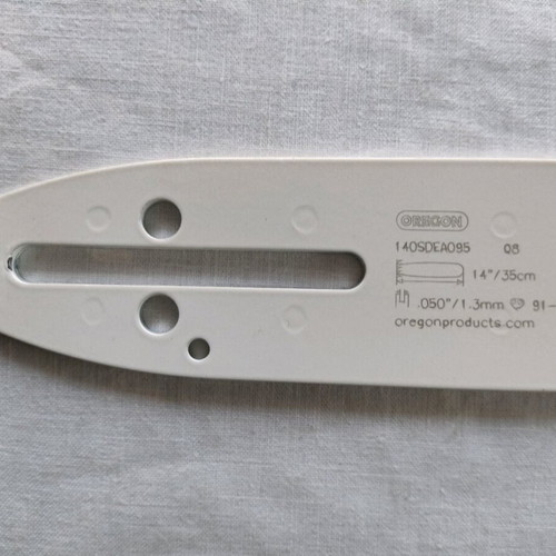 Oregon Single Rivet Chainsaw Bar 35 cm new, 1.3 mm guide for 3/8" chain 52 links