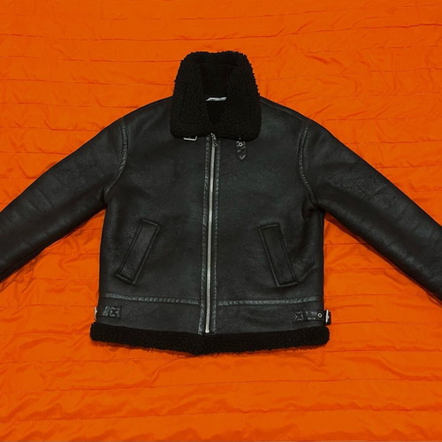 Zara Man Aviator Jacket, black, size L