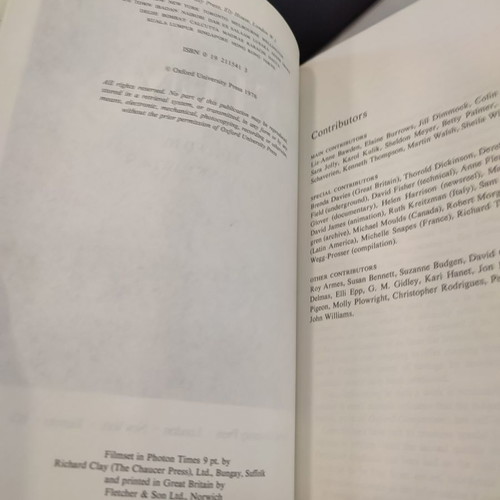 Oxford Companion to Film used, from Oxford University Press
