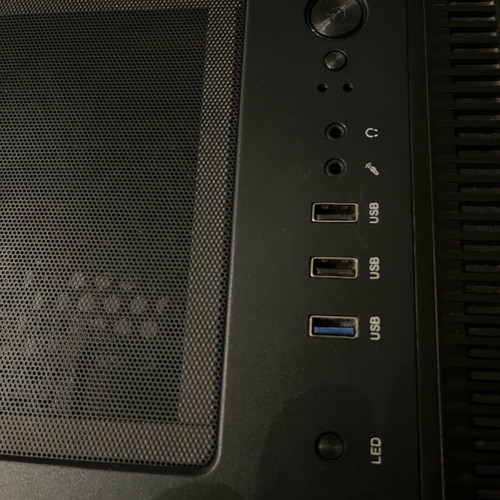 PC Case Erebus II ATX midi-Tower like new with RGB and three fans