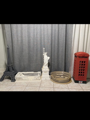 Custom 3D Printed Giant Size Monument Collection