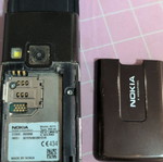 Nokia 6270 used, unknown working condition, without battery