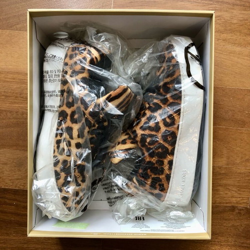 Michael Michael Kors Mindy leopard print sneakers like new, size 39 EU