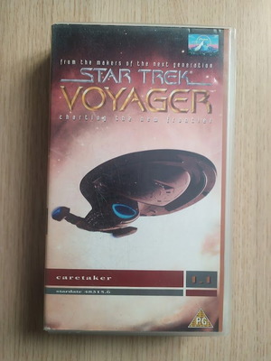 Star Trek Voyager Caretaker Сезон 1 Том 1 VHS като нов