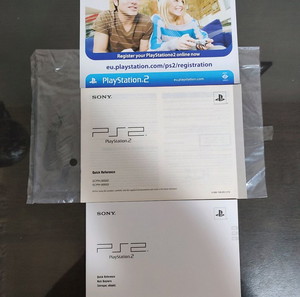 2x, PS2 manual σύντομος οδηγός, memory card Playstation 2 8MB Sony, quick reference κάρτα μνήμης