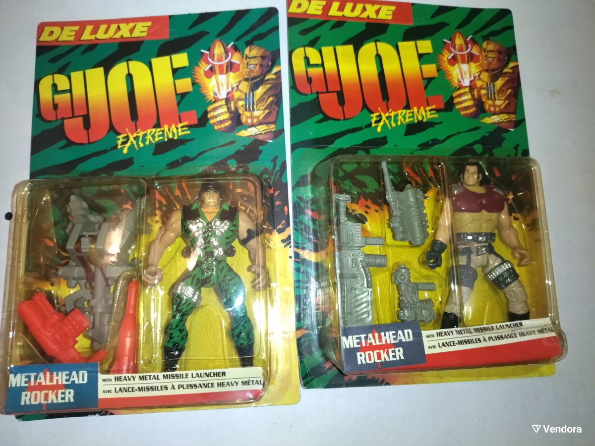 Καρτέλες Gi Joe Extreme Deluxe τμχ… € 100,00