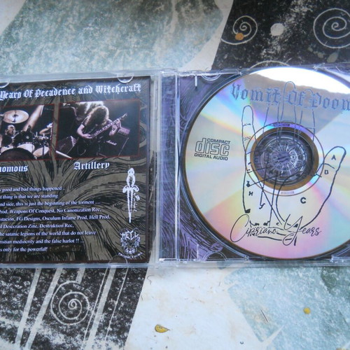Vomit Of Doom Cipriano Years CD, black and thrash metal compilation