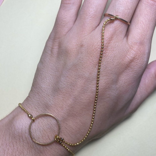 Bracelet with ring like new