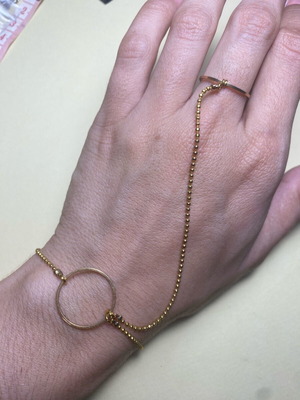 Bracelet with ring like new