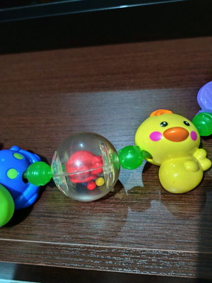 Fisher Price παιχνίδι καροτσιού χάντρες ζωάκια σαν καινούργιο