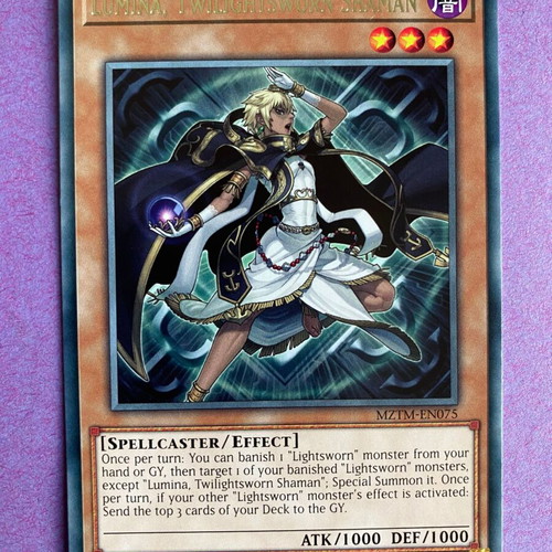 Lumina, Twilightsworn Shaman Yu-Gi-Oh! Card 1st Edition Near Mint