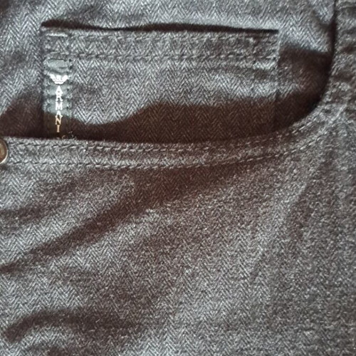 Armani Jeans men's winter pants like new, gray, warm, modern fit