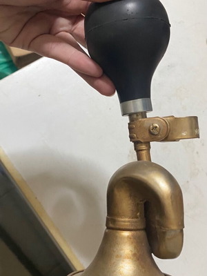 Antique horn used from Taiwan