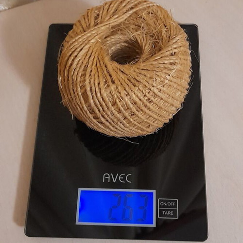 Natural jute rope new, eco-friendly and durable